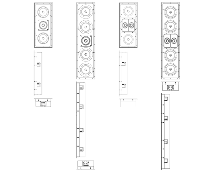 Sonance LCR1,SUR1, LCR2,SUR2  