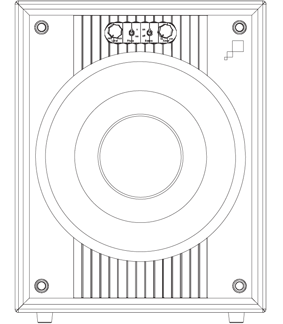 Sonance VP10SUB, VP10SUB NC, VP12SUB NC, VP10SUB NC System, VP12SUB NC System, SUB 8-100, SUB 10-150, SUB 12-250 