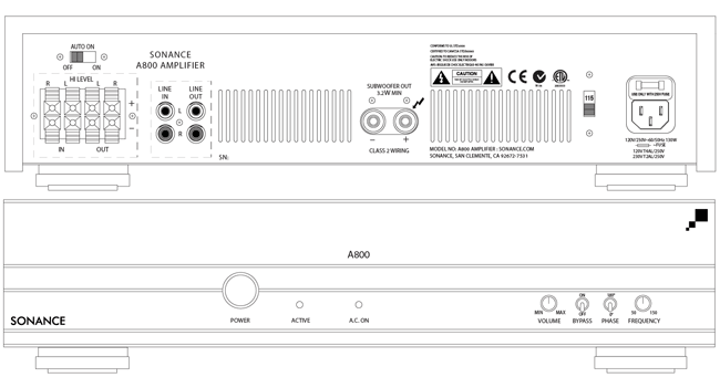 Sonance Sonamp DSP Amplifiers,Sonamp Digital Amplifiers,Subwoofer Amplifiers 