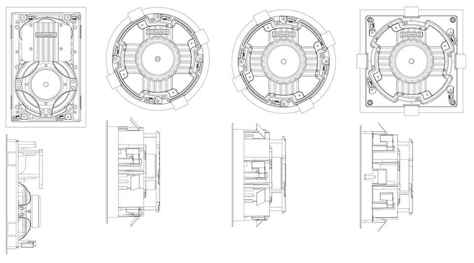 Sonance VP65R SST XT,VP65R XT,VP65S XT,VP65 XT  